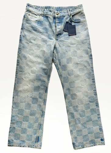 Jeans louis vuitton blu - vuitton,