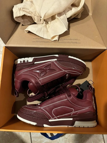 Sneakers rosse louis vuitton - rosse,